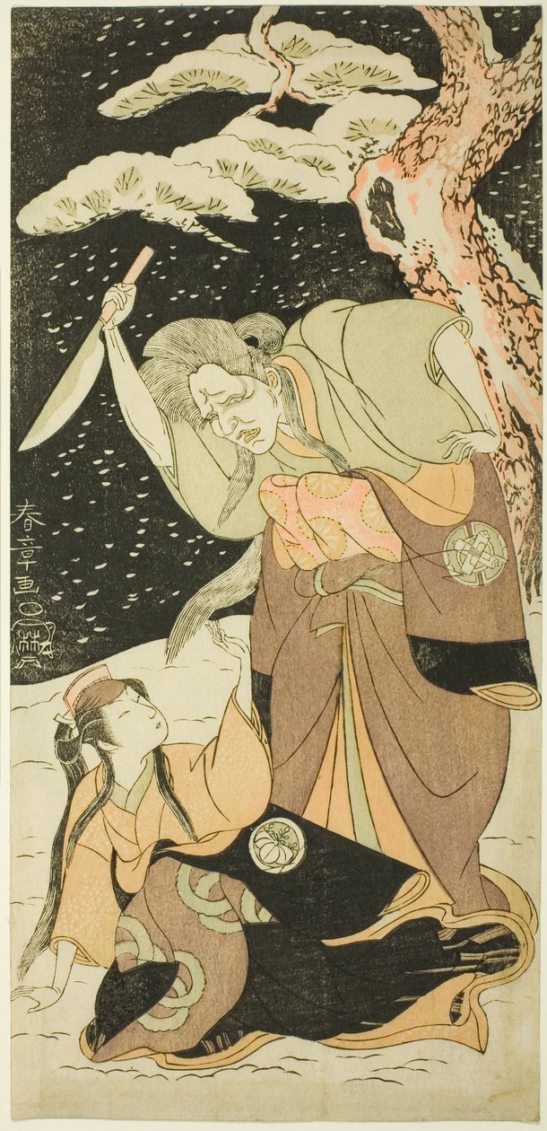 Dr. Nakamura Utaemon Karashi Baba Plan d Yoshizawa Sakinosuke Good Kuten Shirotae tekijältä Katsukawa Shunsho