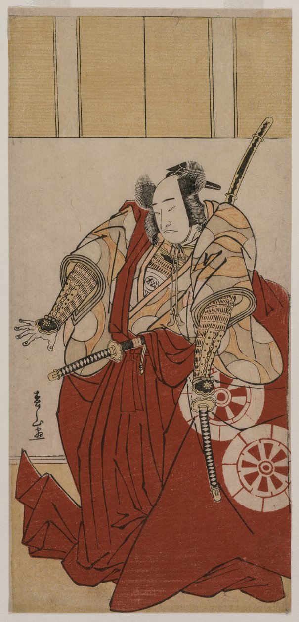 Matsuke Onoe Ohut Sadamitsu, 1781. tekijältä Katsukawa Shunzan