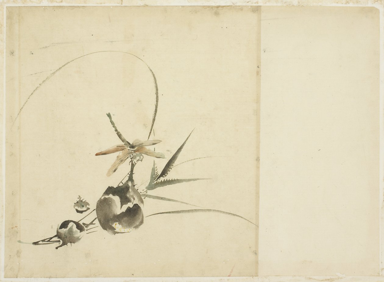 Hedelmäspray sudenkorennolla tekijältä Katsushika (school of) Hokusai