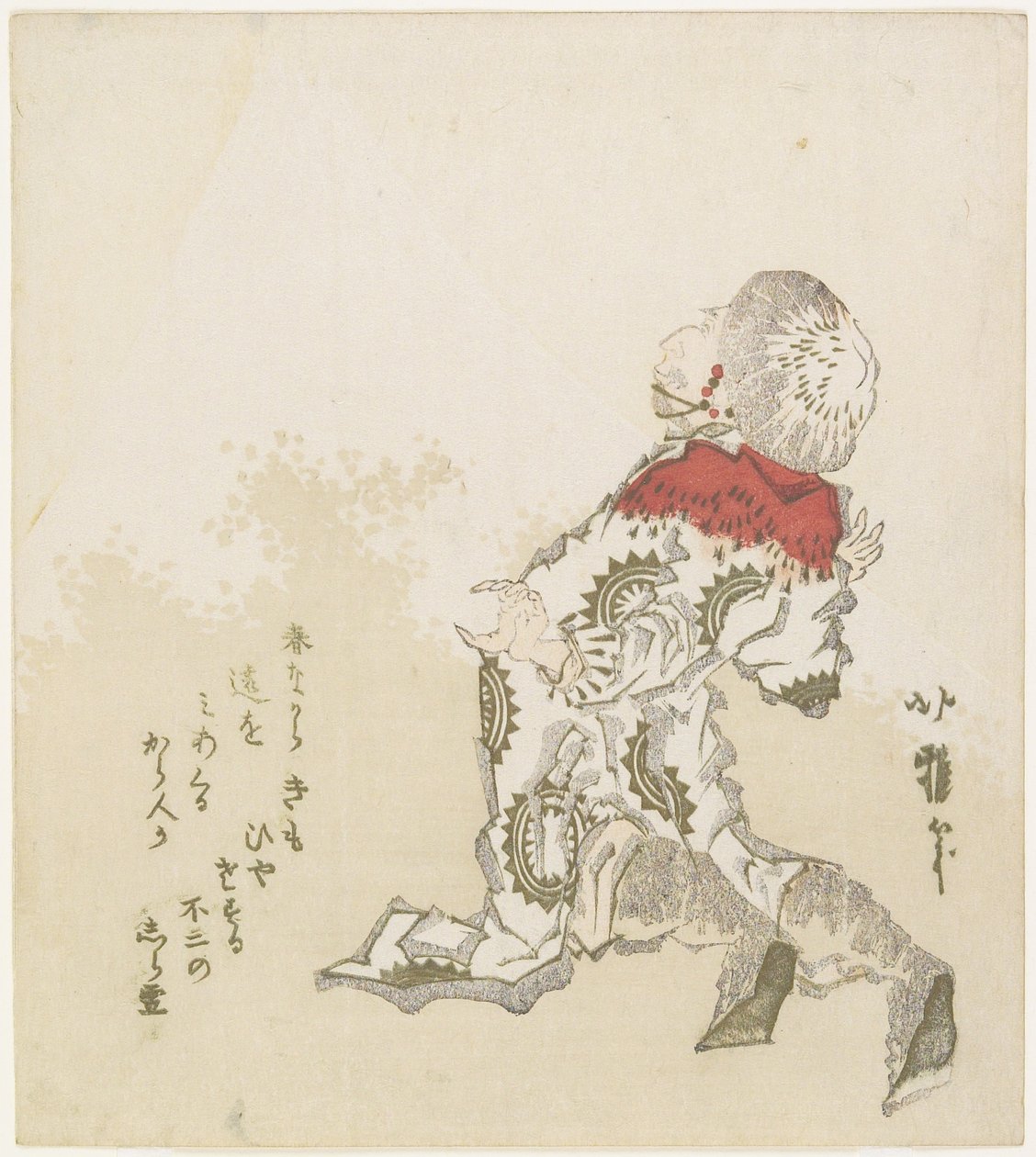 Korean yllättynyt Fuji-vuoren näkymistä, n. 1830 tekijältä Katsushika Hokuga