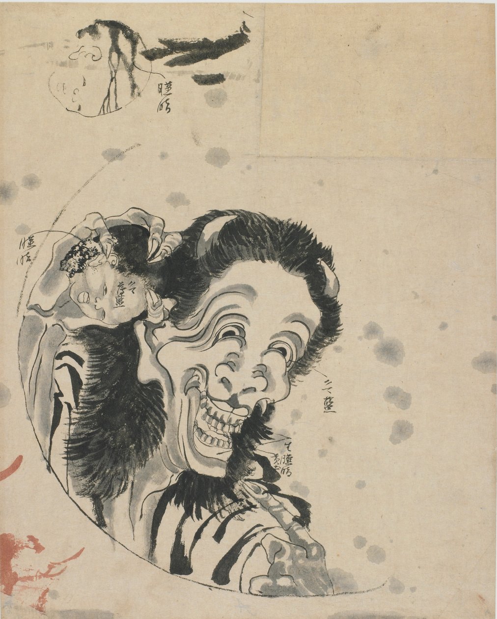 Henki Hyaku Monogatarista, 1700-luvun loppu - 1800-luvun alku. tekijältä Katsushika Hokusai