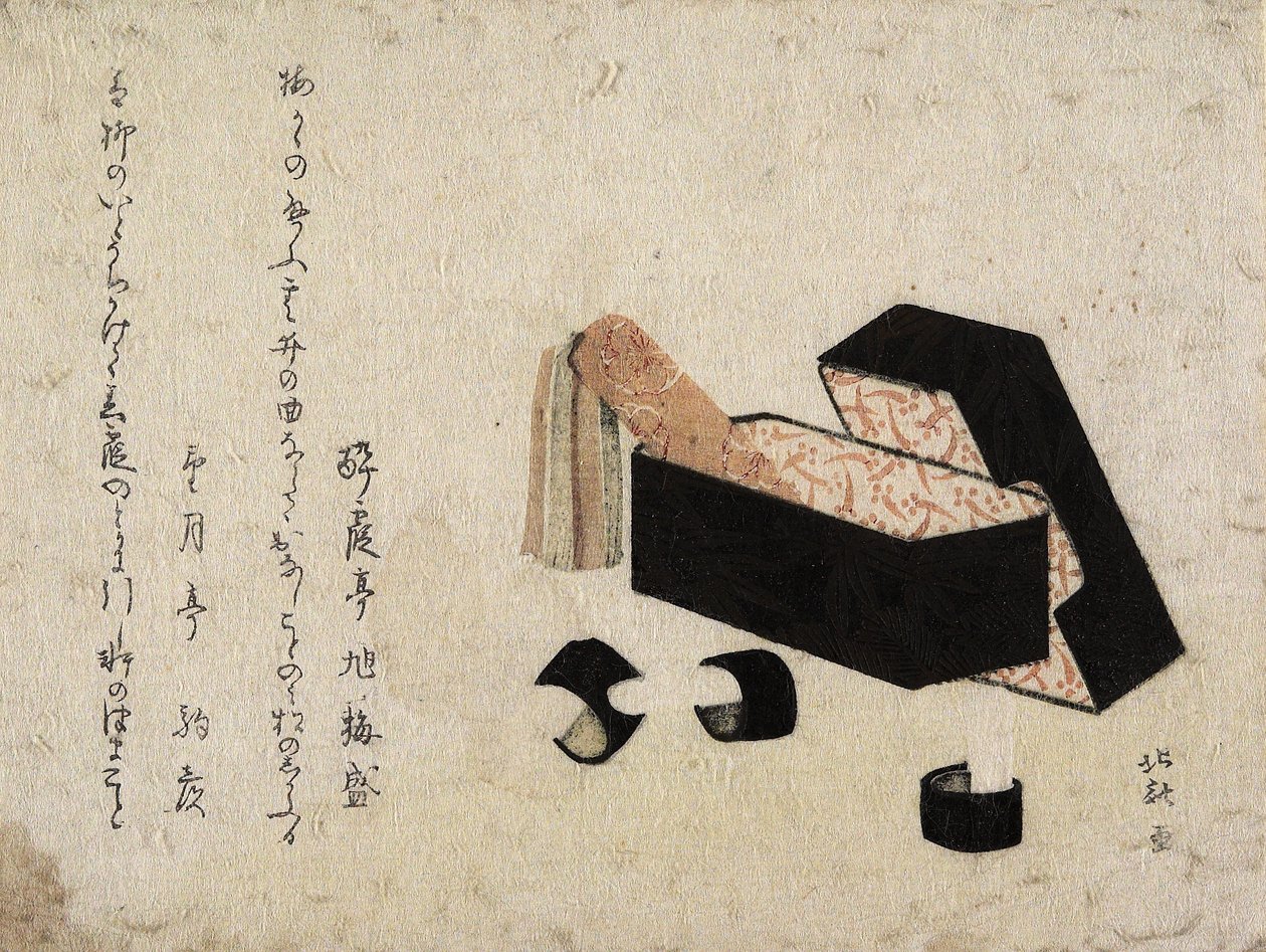 Musta lakkalaatikko Koto Strikersillä tekijältä Katsushika Hokusai