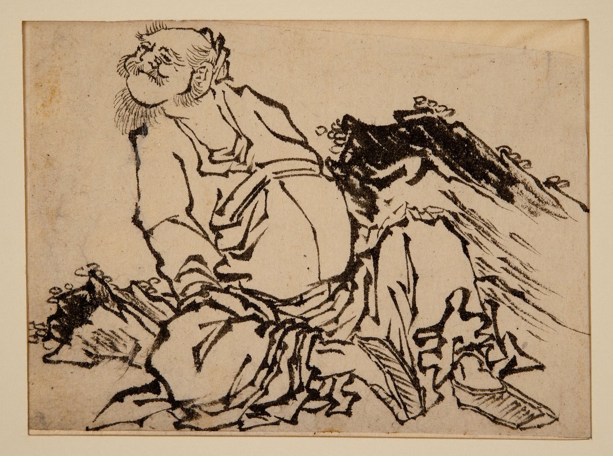 Kiinalainen soturi tekijältä Katsushika Hokusai