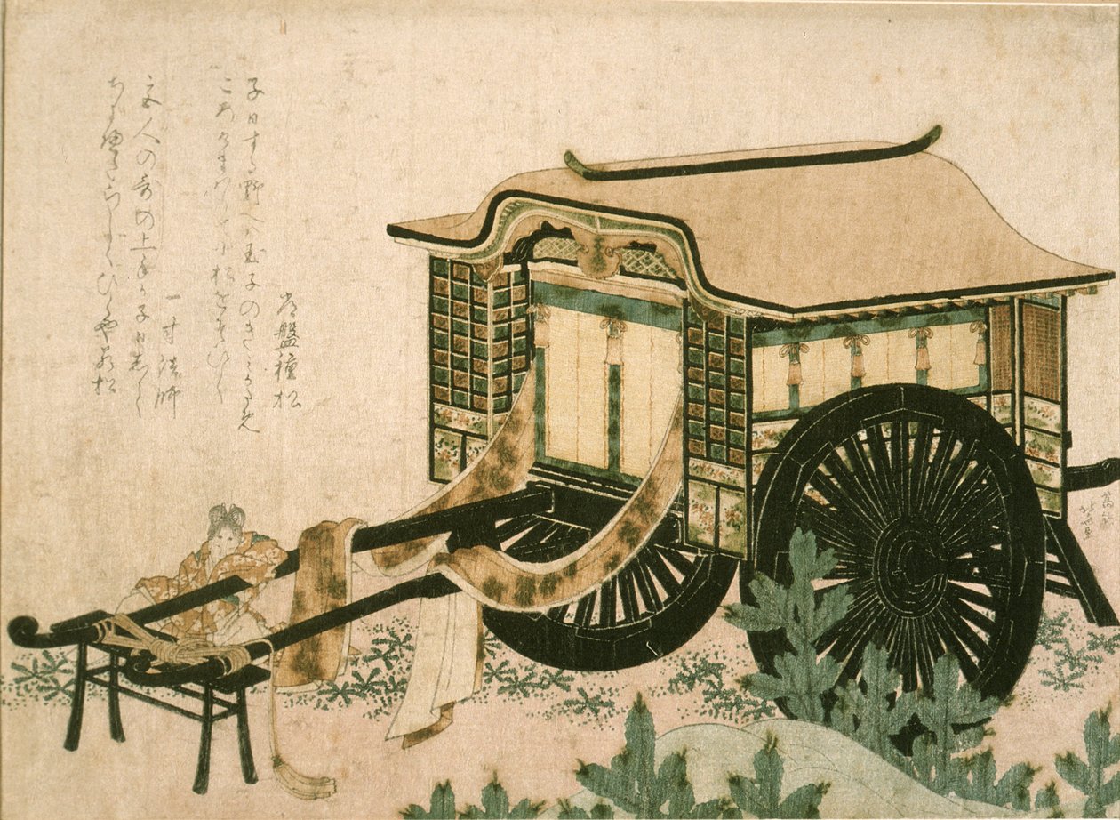 Hovivaunu tekijältä Katsushika Hokusai