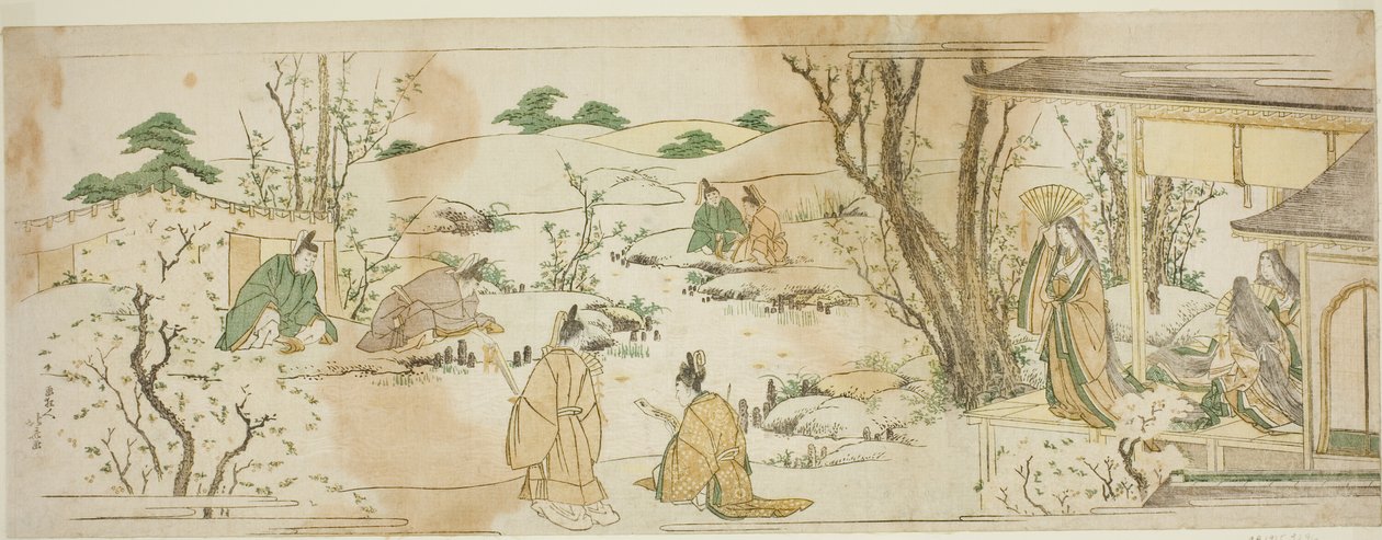 Hovimainen tapahtuma Lanting Gatheringin mallina tekijältä Katsushika Hokusai
