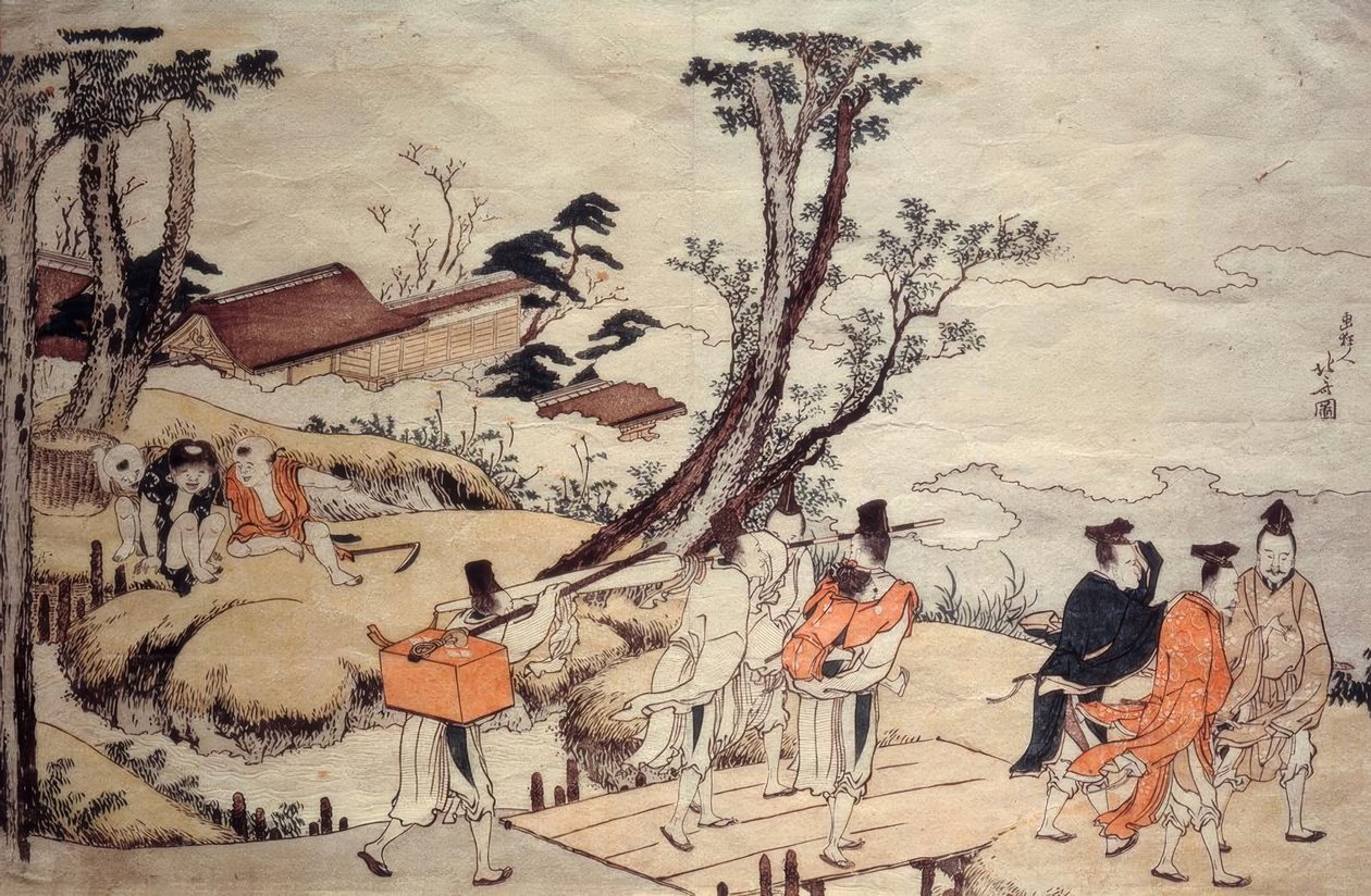 Die 36 Dichterinnen tekijältä Katsushika Hokusai