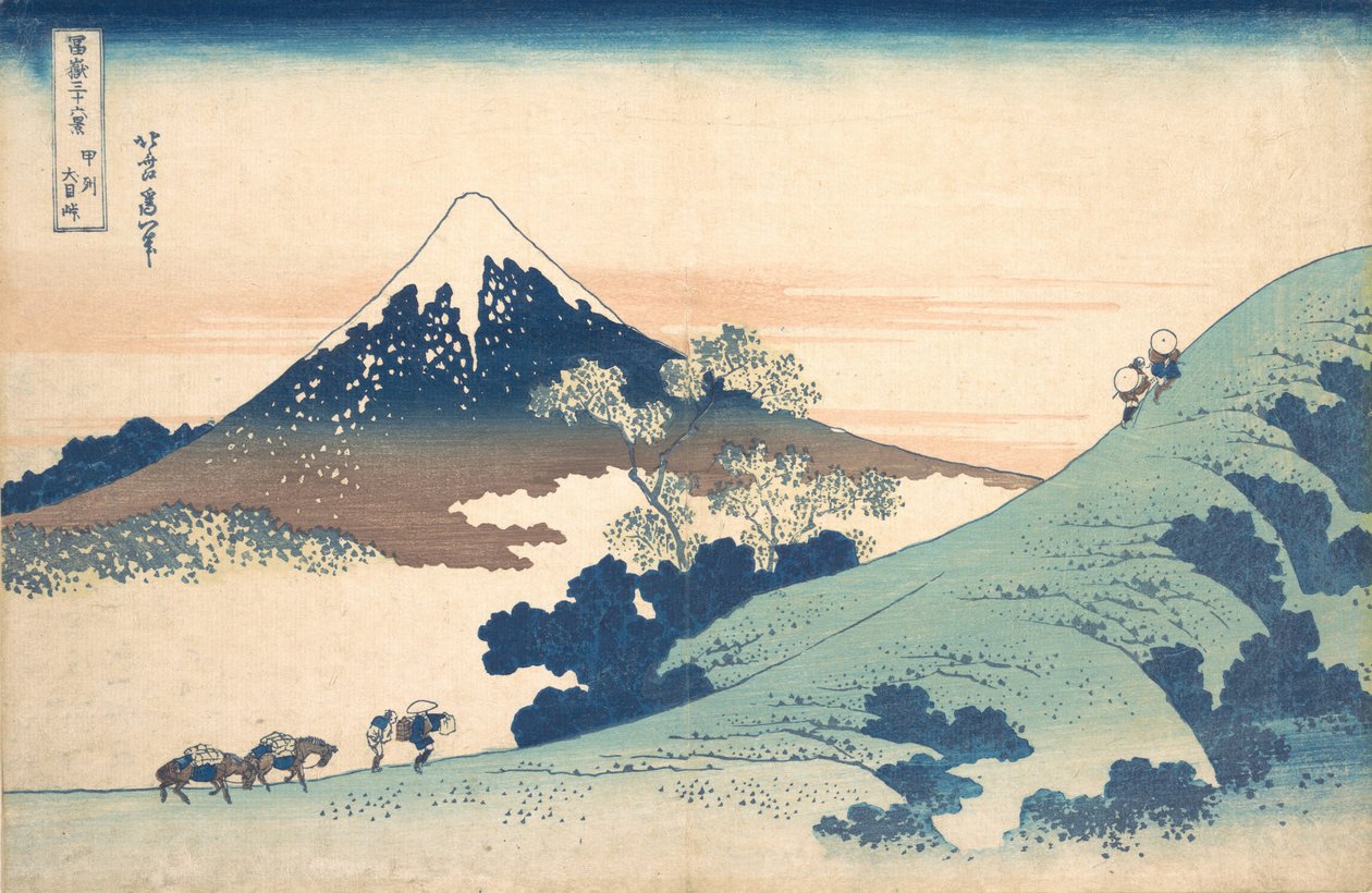 Fuji Inume Passista. tekijältä Katsushika Hokusai