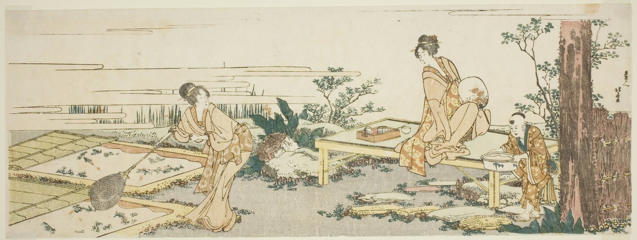Kultakalatila tekijältä Katsushika Hokusai