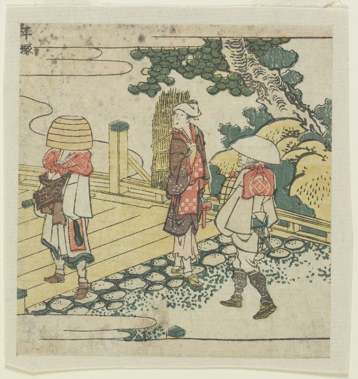 Hiratsuka, c. 1804 tekijältä Katsushika Hokusai