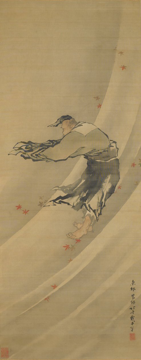 Liezi tuulessa tekijältä Katsushika Hokusai