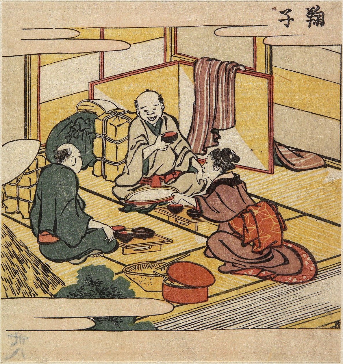 Mariko, c. 1804 tekijältä Katsushika Hokusai