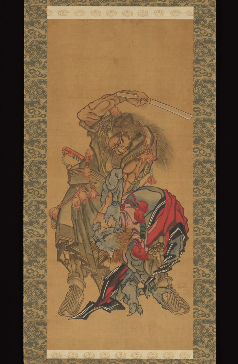 Shōki, demonien kukistaja tekijältä Katsushika Hokusai