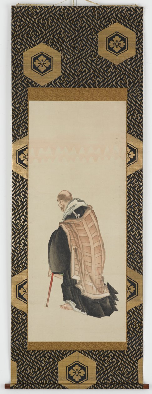 Kuusi runouden kuolematonta: Kisen Hoshi, Edo-kausi, n. 1806-1808. tekijältä Katsushika Hokusai