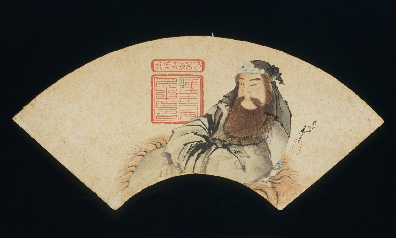 Kiinalainen sodan jumala tekijältä Katsushika Hokusai