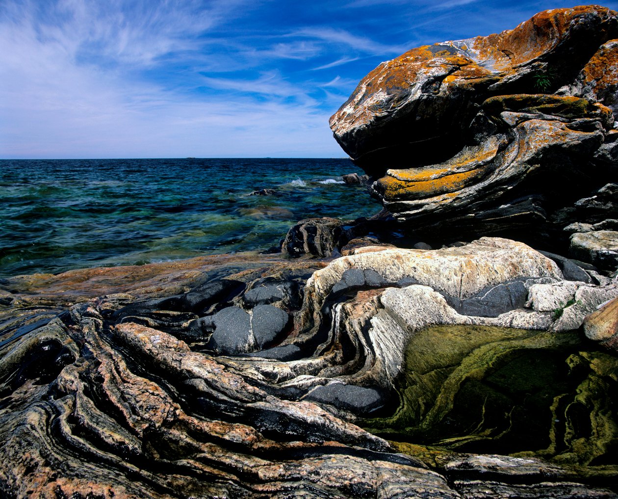 Kanada, Ontario, Georgian Bay, rannikon kalliomuodostelmat tekijältä Alec Hunter