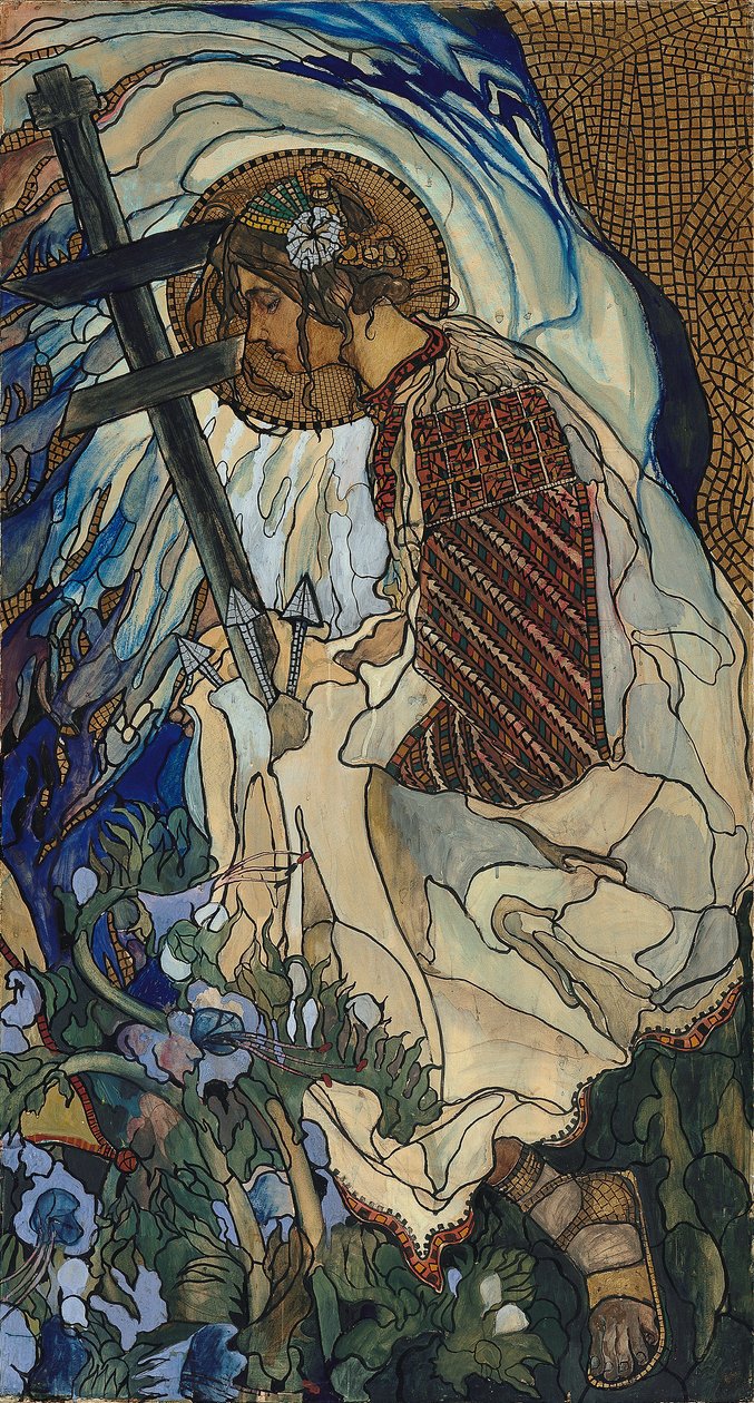 Hutsul Madonna tekijältä Kazimierz Sichulski