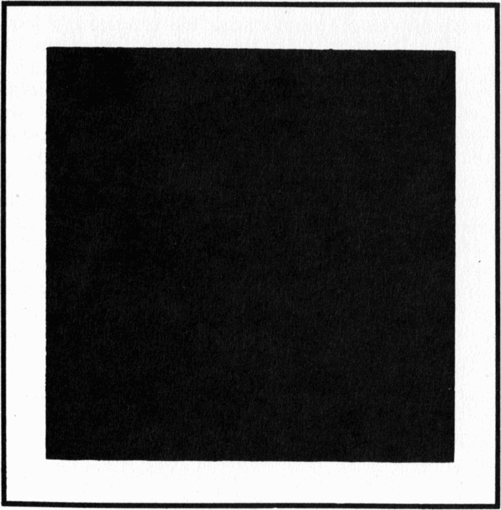 Musta neliö.nSatamaat: Zwart vierkant.n tekijältä Kazimir Severinovich Malevich