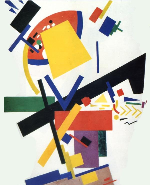 Lady - Värimessut 4. ja 2. ulottuvuudessa tekijältä Kazimir Severinovich Malevich