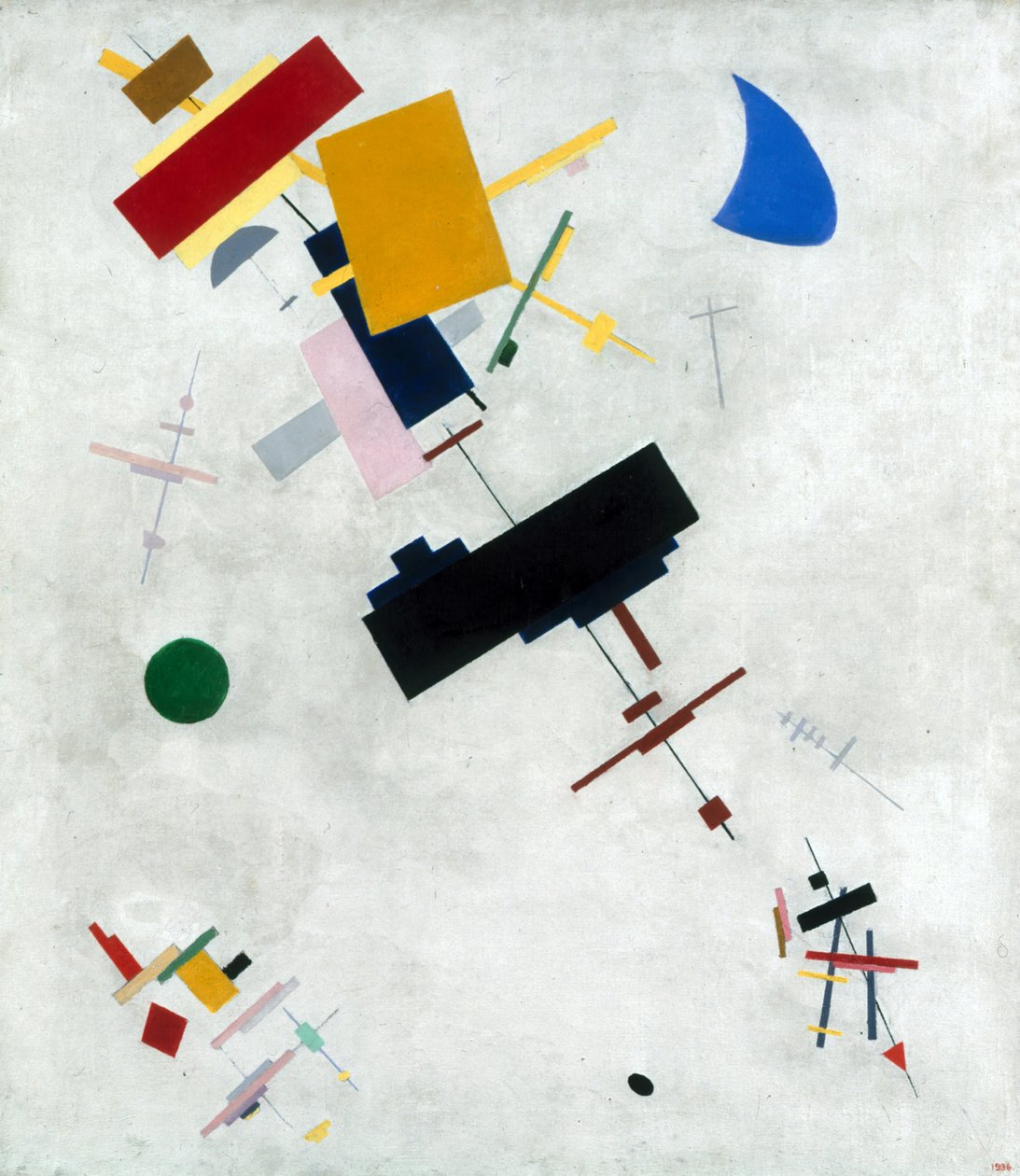 Suprematismi tekijältä Kazimir Severinovich Malevich