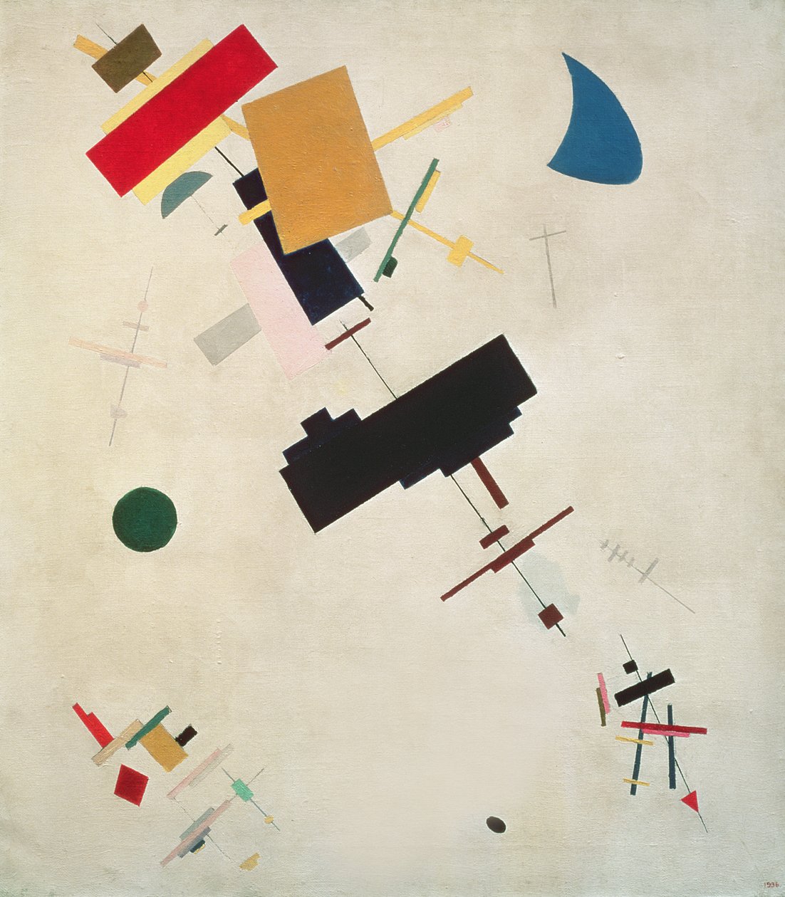 Suprematistinen sävellys nro 56, 1936 tekijältä Kazimir Severinovich Malevich