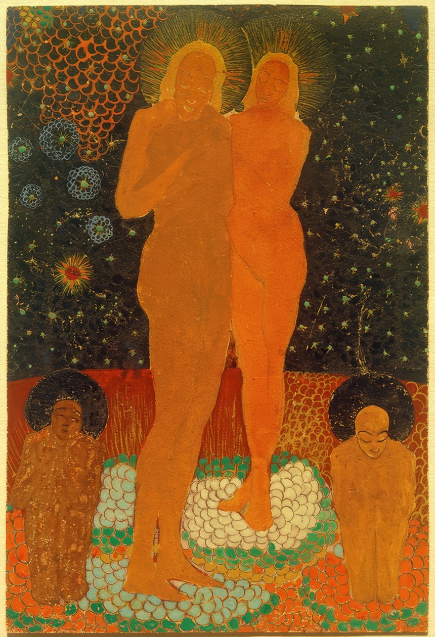 Adam ja Eva tekijältä Kazimir Severinovich Malevich