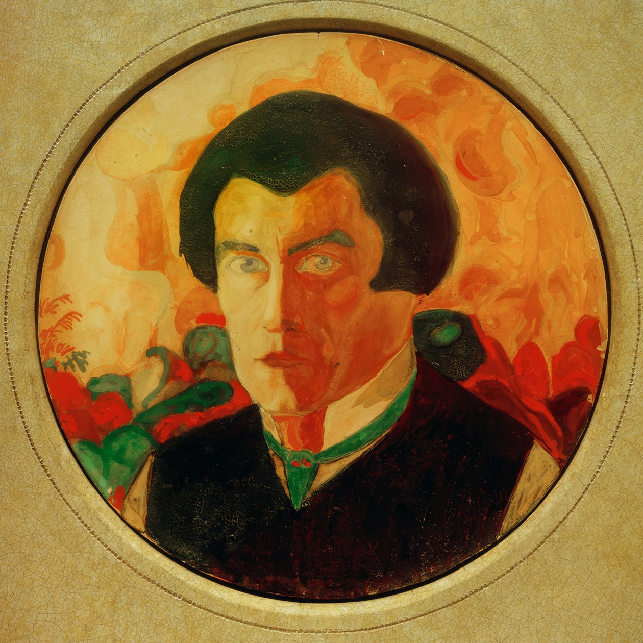 Omakuva, 1909-1910 tekijältä Kazimir Severinovich Malevich