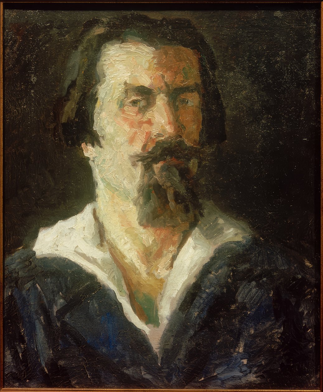 Selbstporträt, 1933 tekijältä Kazimir Severinovich Malevich