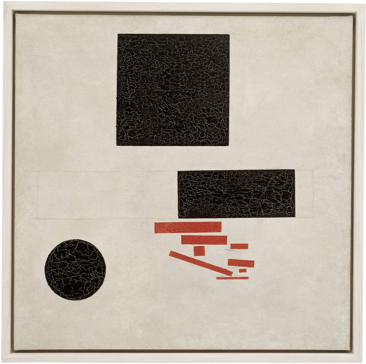 Suprematistinen sävellys Suprematistinen sävellys, 1915 tekijältä Kazimir Severinovich Malevich
