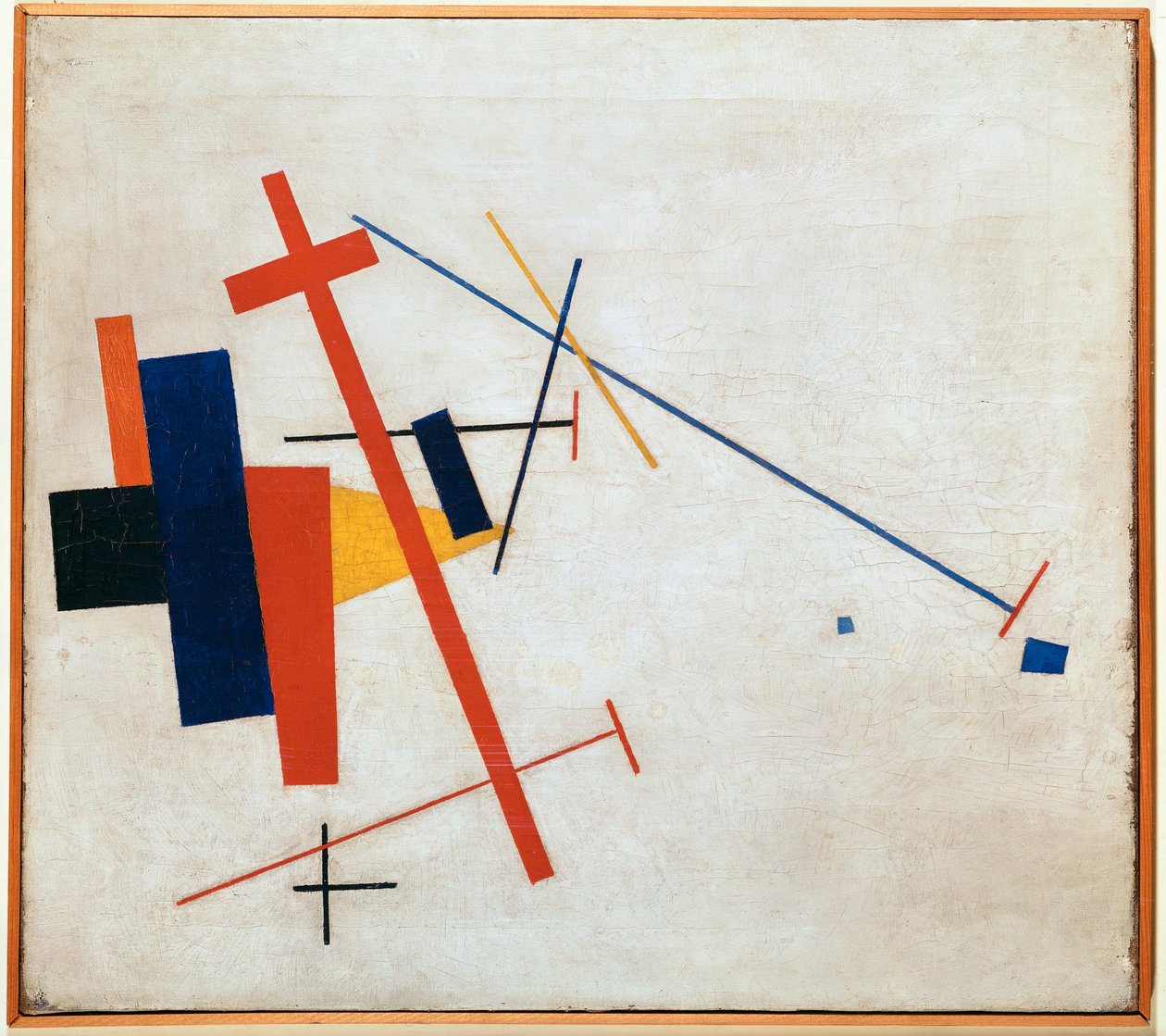 Suprematistische Komposition (öljy kankaalle) tekijältä Kazimir Severinovich Malevich
