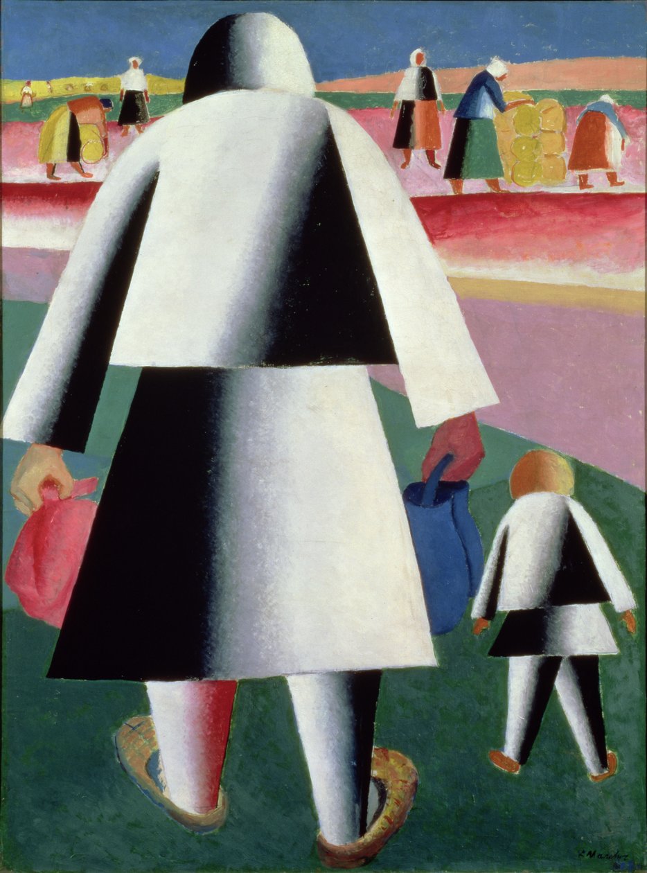 Eloon, Martha ja Vanka, 1928 tekijältä Kazimir Severinovich Malevich