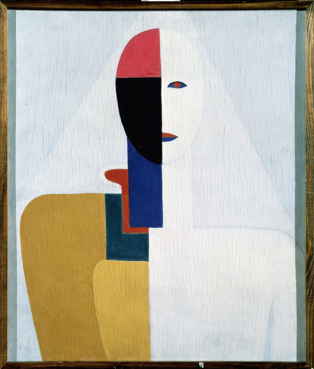 Torso de femme (Naisen torso). Maalaus Kasimir Severinovich Malevich (Malevich, Malevic) (1878-1935), öljy puulle. Venäläinen taide, 1900-luku, avantgarde, suprematismi, konstruktivismi. Venäjän valtionmuseo, Pietari. tekijältä Kazimir Severinovich Malevich