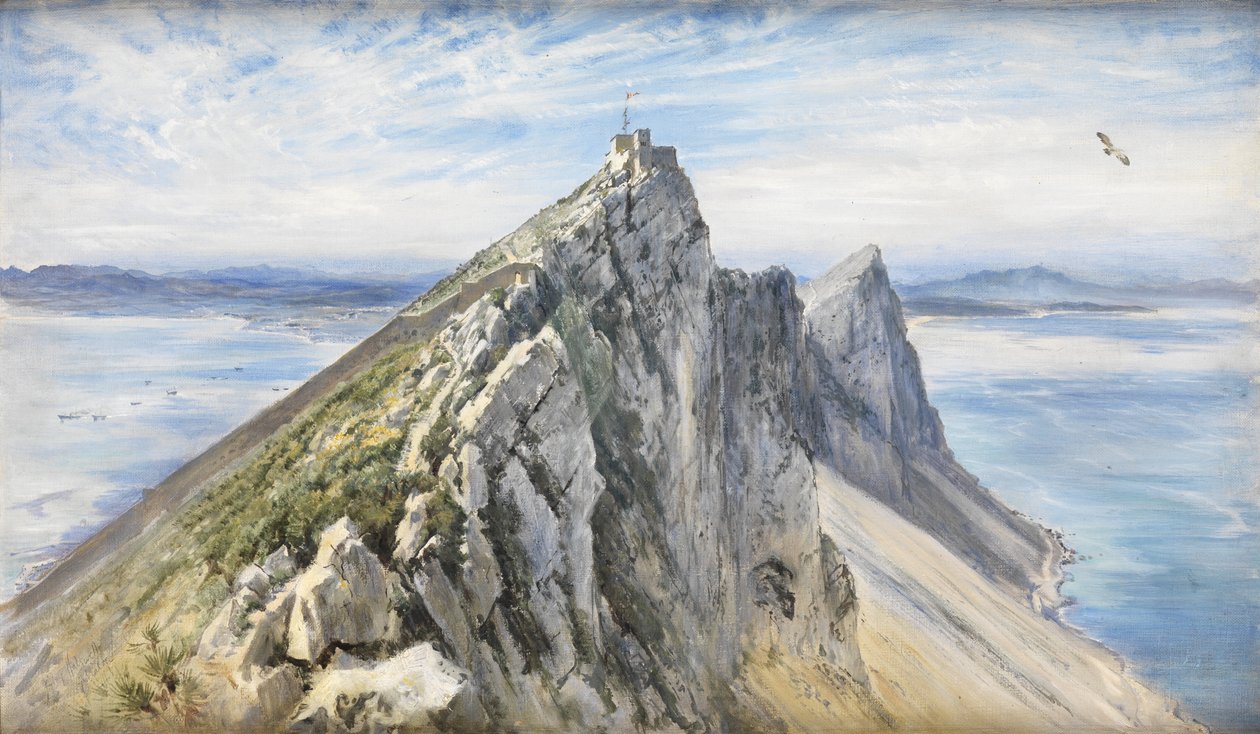 Gibraltar, Espanjan rannikolta tekijältä Keeley Halswelle
