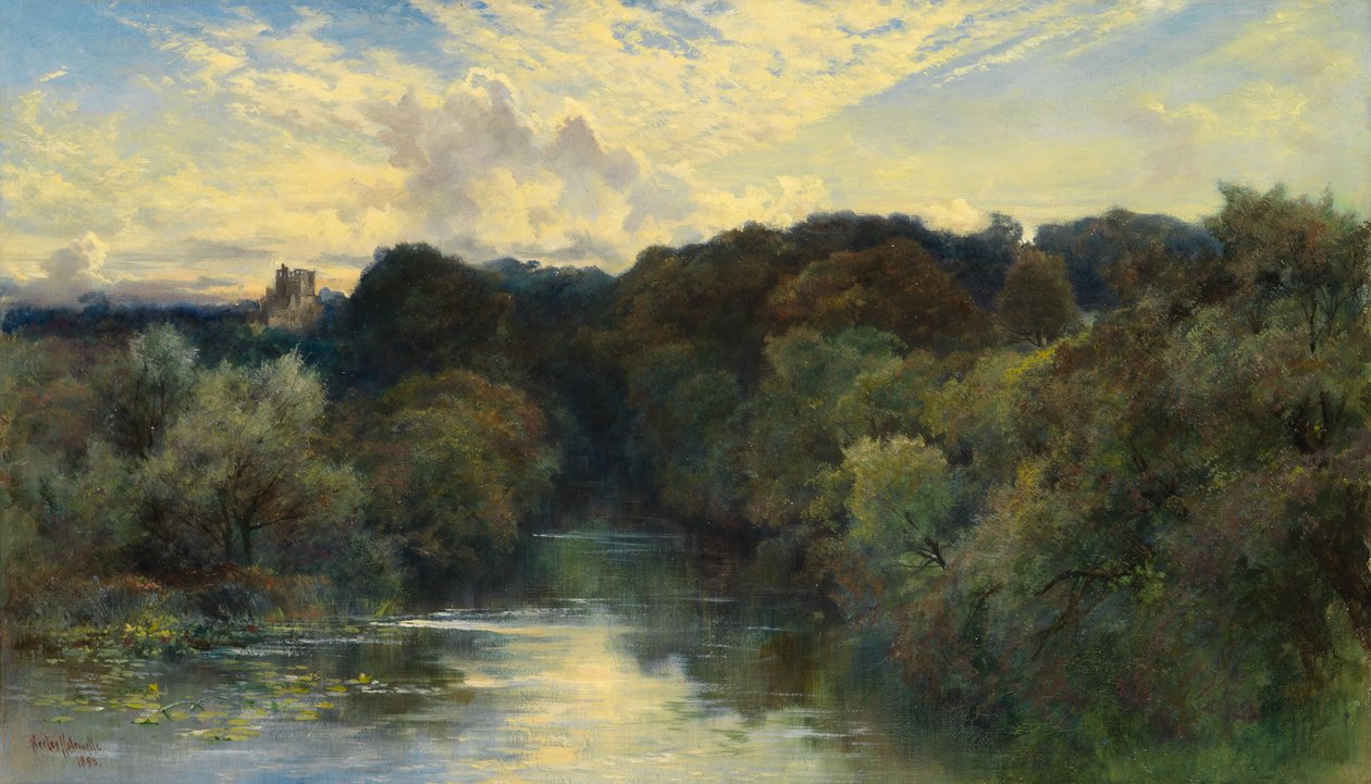 Gretalla, Yorkshiressa, 1890 tekijältä Keeley Halswelle