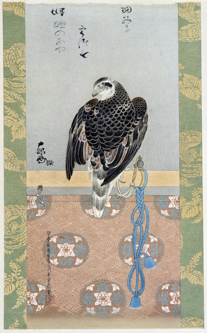 Falcon - Itaya Keishiun silkkimaalaus tekijältä Keishu Hiromasa Itaya