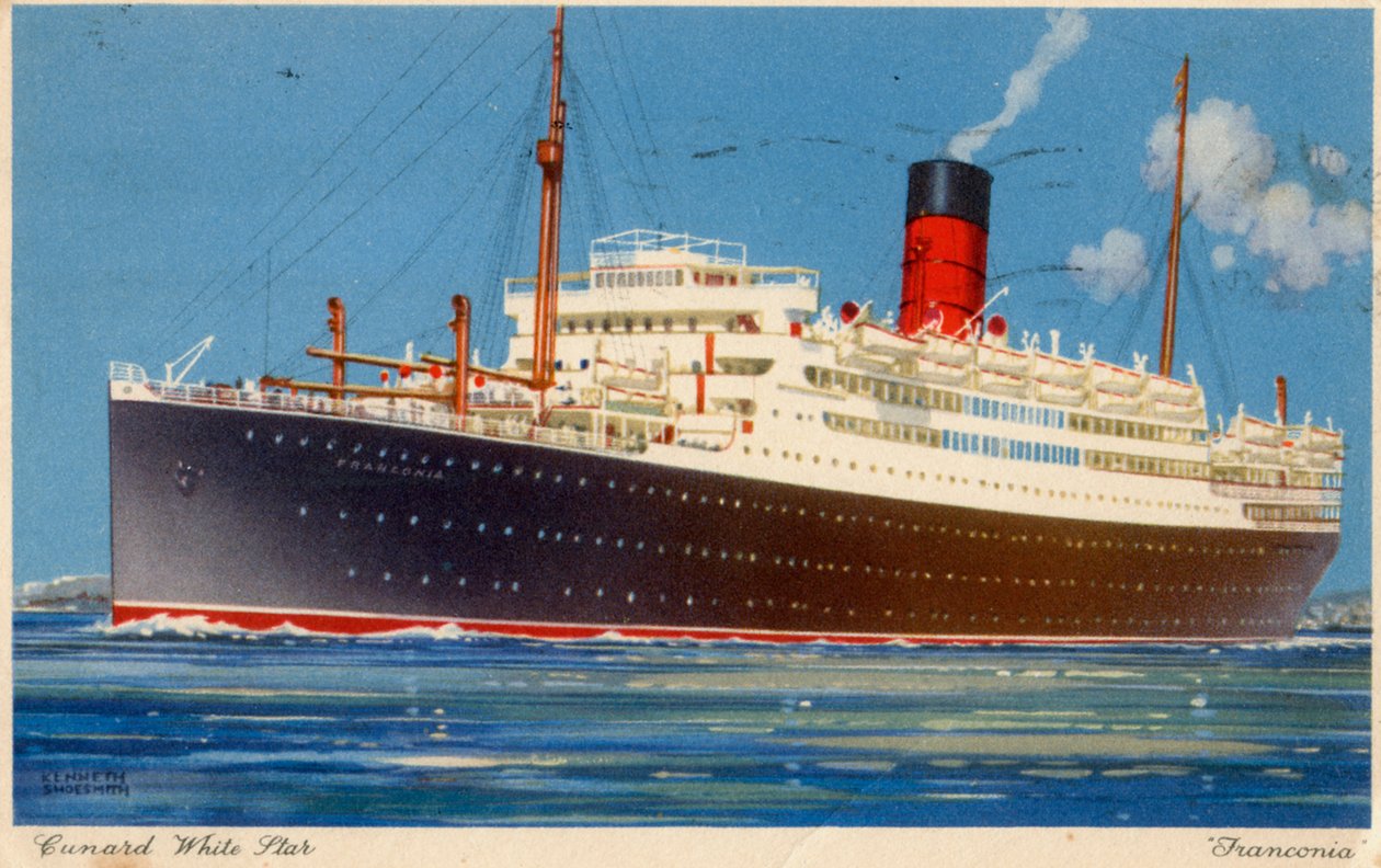 Cunard Linen höyrylaiva RMS 