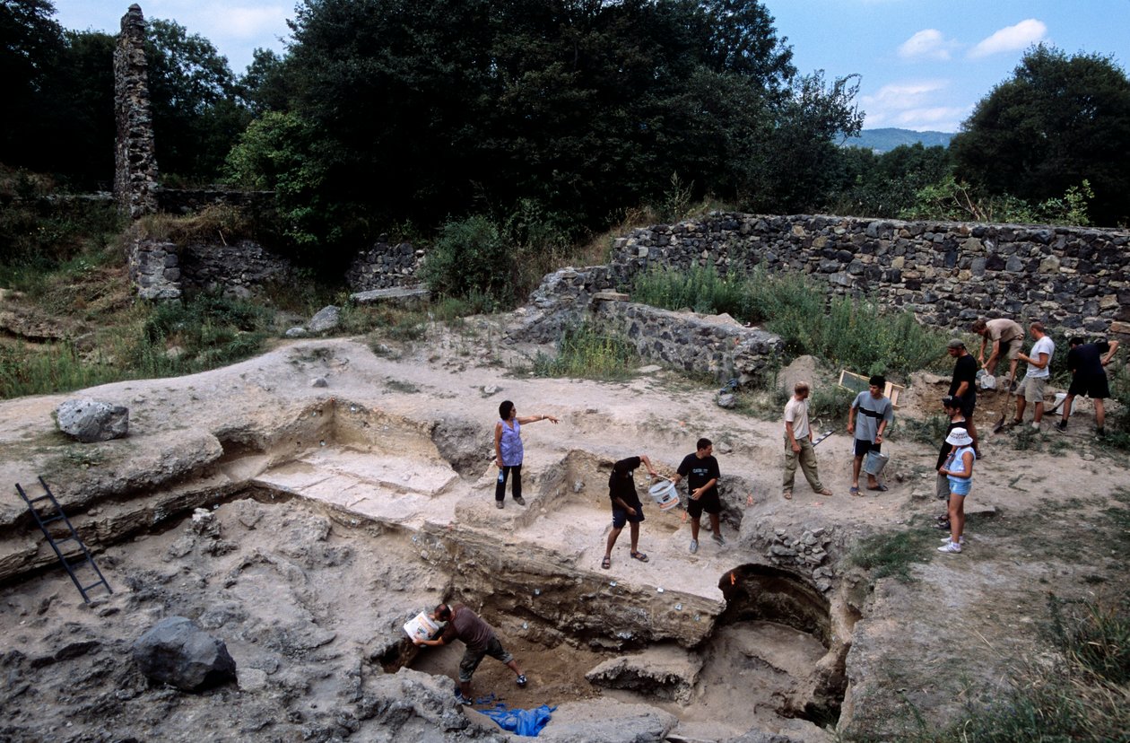 Dmanisi, Georgia Homo erectus -löytöpaikka tekijältä Kenneth Garrett