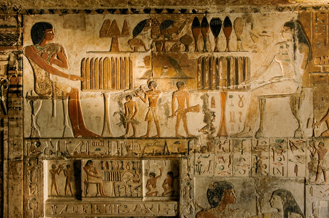 Egypti; Arkeologia; Vanha valtakunta; Saqqara; Muumio; Nefer; Hauta, 5. dynastia tekijältä Kenneth Garrett
