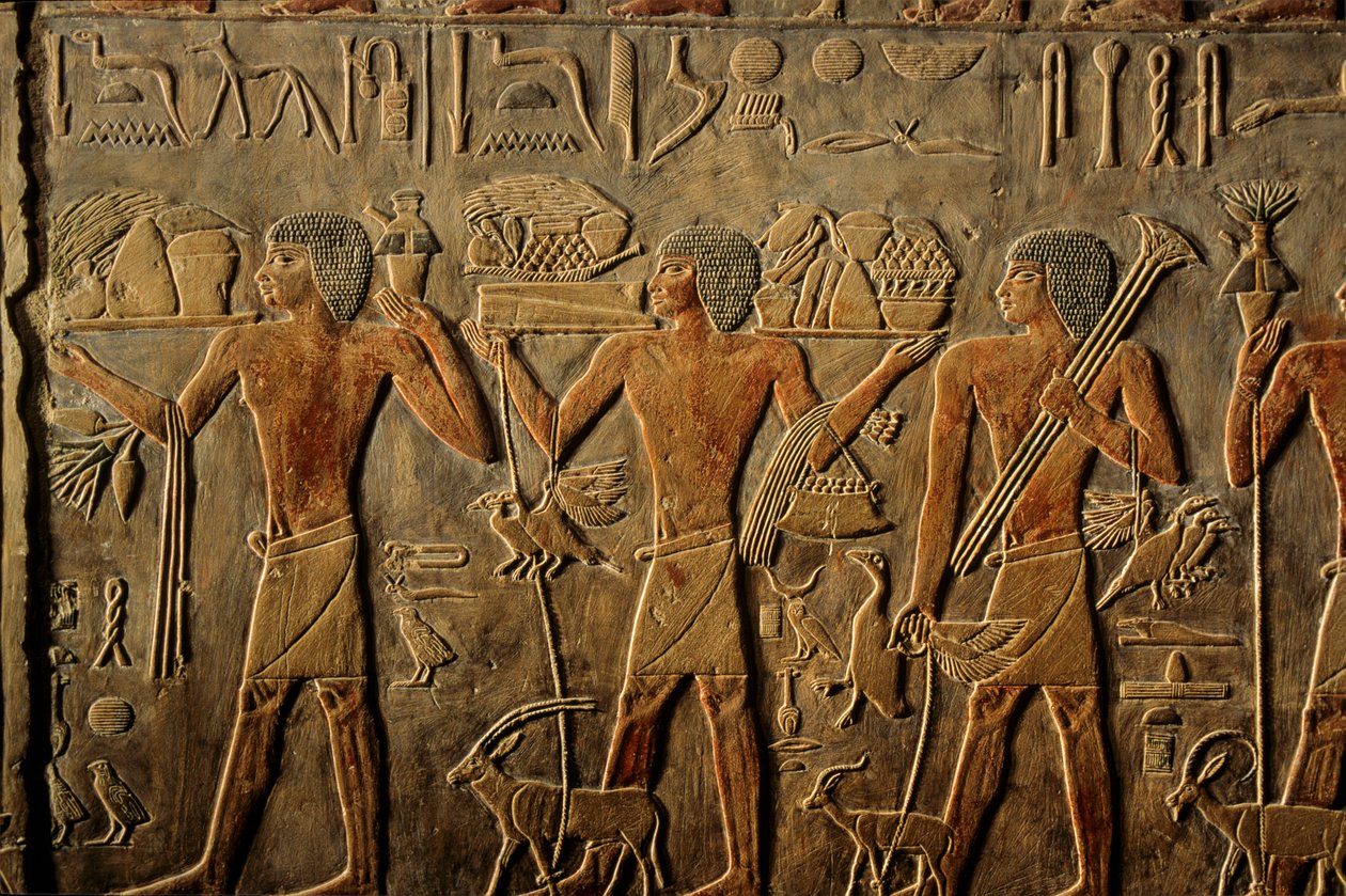 Egypti; Vanha valtakunta; Saqqara; Sakkara; Ptah Hotepin hauta; Ikuisuus tekijältä Kenneth Garrett