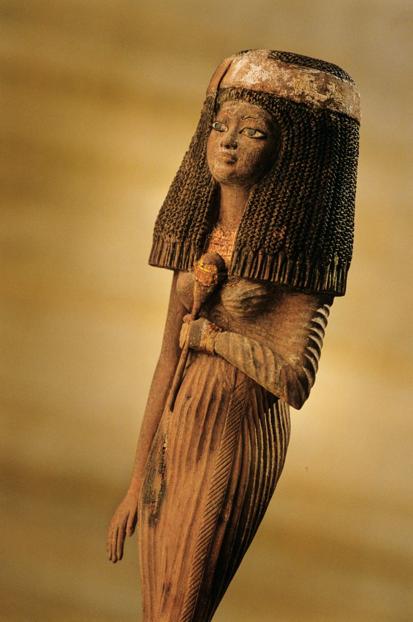 Lady Resin hautamuistomerkki; figuuri; Amenhotep III:n valtakausi. Resi oli tytär..., 2009 (kuva) tekijältä Kenneth Garrett