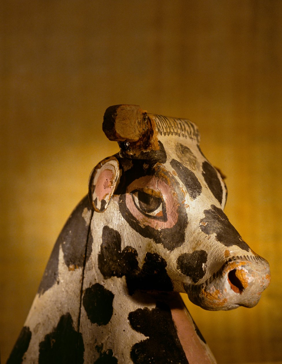 Nautajumalattaren pää; Amenhotep II; KV35; Kuninkaiden laakso, 2009 (kuva) tekijältä Kenneth Garrett