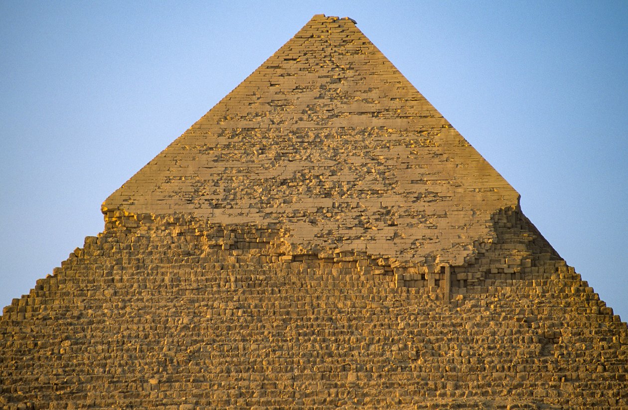 Khafren pyramidi, Egyptin Vanha valtakunta; Gizan ylätasanko; Giza; Egypti tekijältä Kenneth Garrett