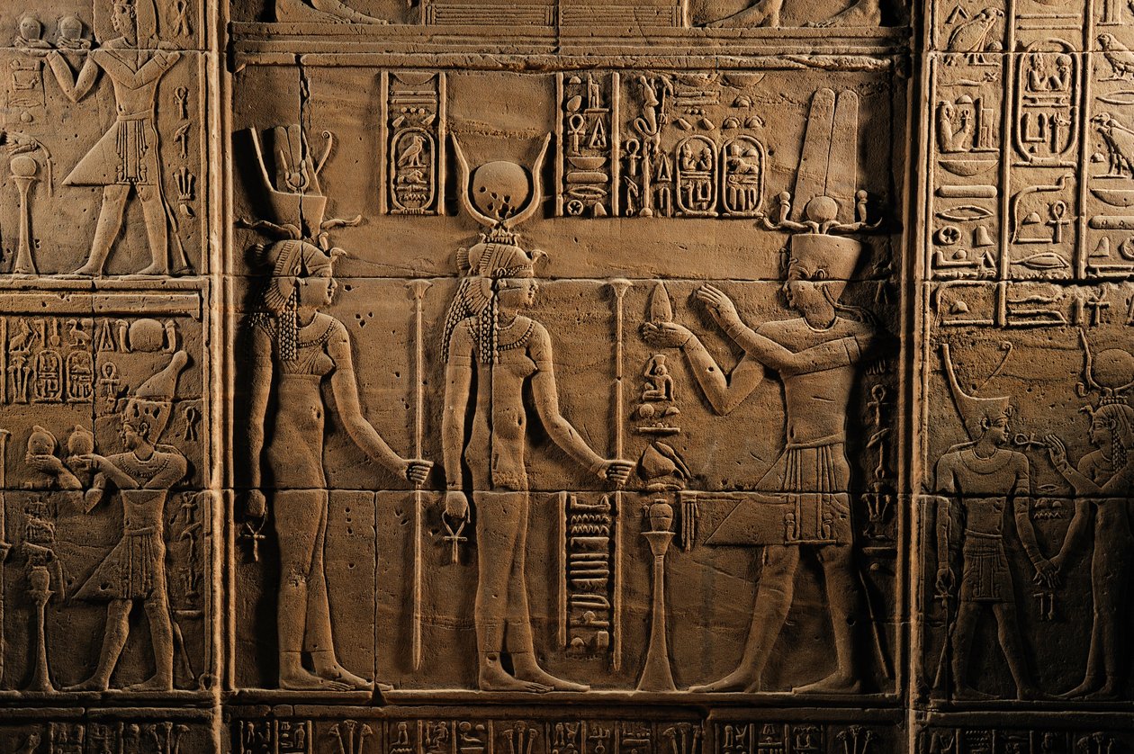 Last Pharaohs MM7836, Egypti, Philaen temppeli, Assuan, Ptolemaios, Isis Temple, Ptolemaios I..., 2011 (kuva) tekijältä Kenneth Garrett