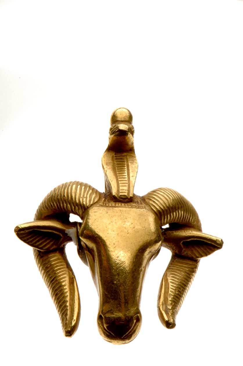 Metropolitan Museum, New York, Nubian Pharaohs,Gold Ram, 25. dynastia, Late Period, M..., 2007 (kuva) tekijältä Kenneth Garrett