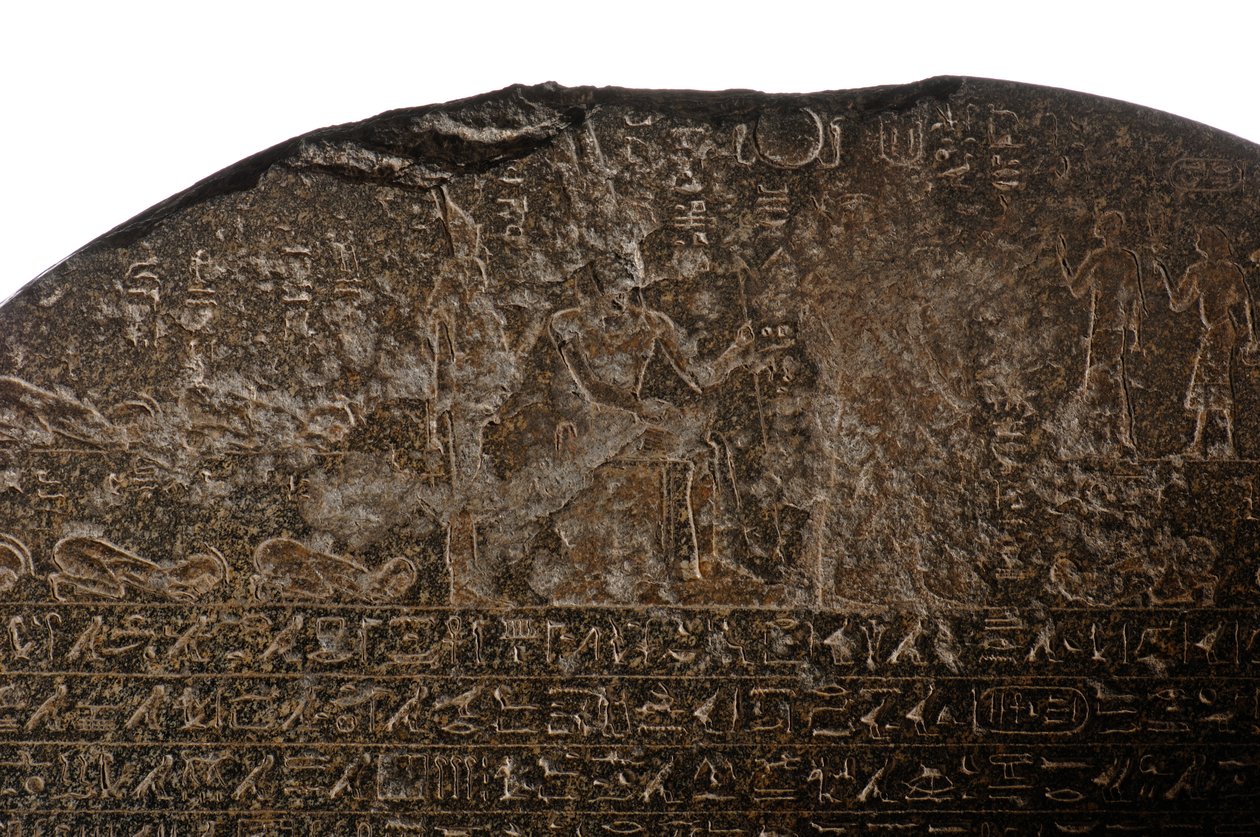 Piye Victory stele,Mustat faaraot, nubialaiset, Egypti, Egyptin museo, Kairo, kolmas..., 2007 (kuva) tekijältä Kenneth Garrett