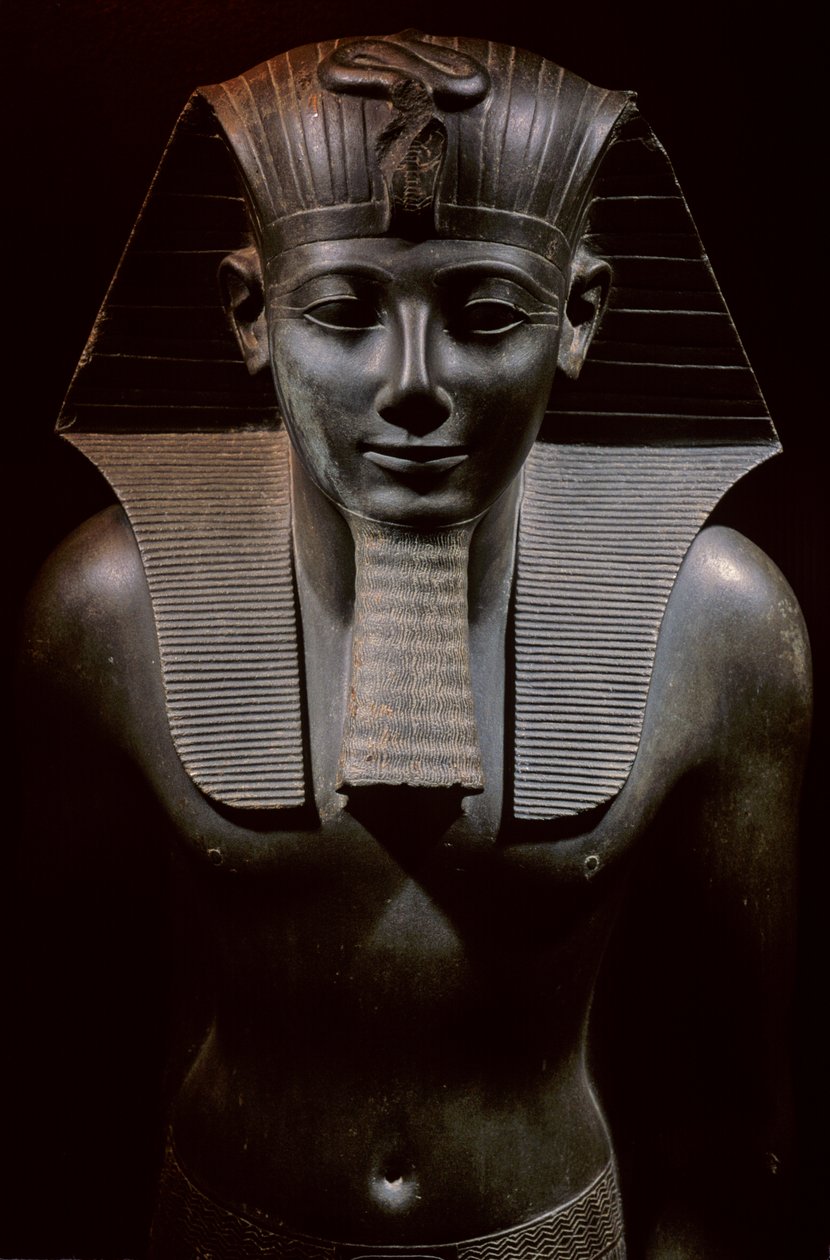 Thutmosis III, Thutmosis III, Tuthmose III, patsas, Luxorin museo, Egypti, Uusi valtakunta, Egyptin kuningaskunta tekijältä Kenneth Garrett