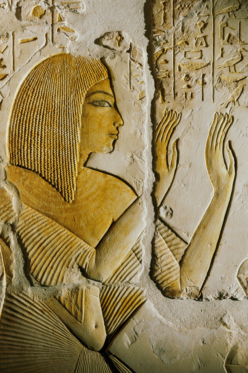 Maian hauta; Egypti; Arkeologia; Uusi valtakunta; Saqqara, Amarna-kausi, taidetta, 2002 (kuva) tekijältä Kenneth Garrett