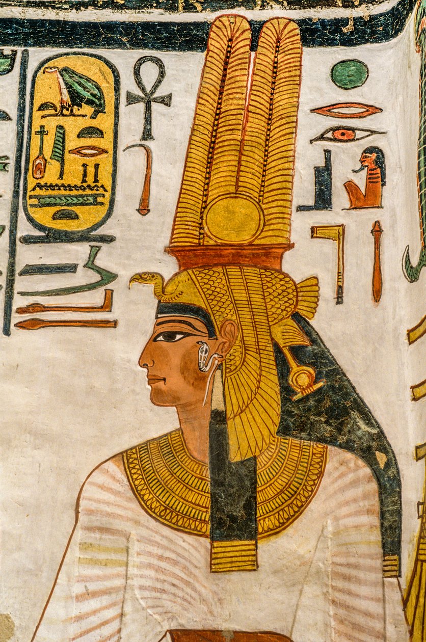 Kuningatar Nefertarin hauta; Egypti, Kuningattarien laakso, Uusi valtakunta, Egypti, Ramin vaimo,... tekijältä Kenneth Garrett