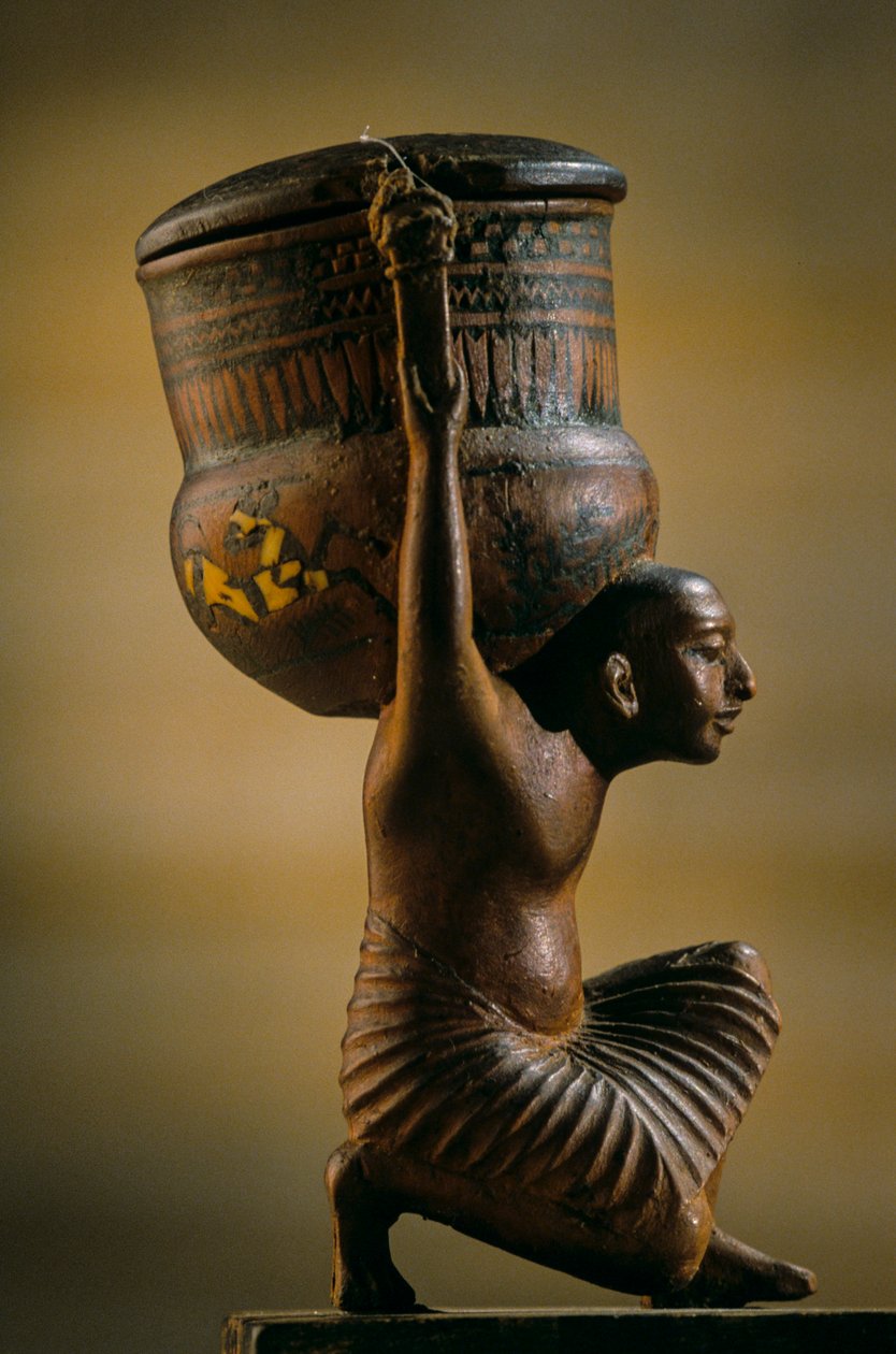 Unguent-astia; Haityn hauta; Amenhotep IV:n valtakausi; Akhenaten; Amarna,, 2009 (kuva) tekijältä Kenneth Garrett