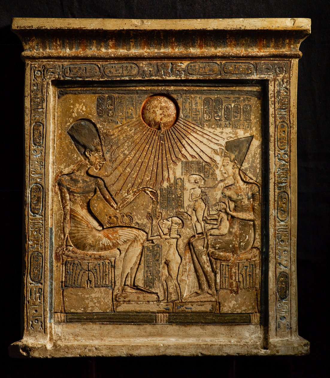 mm7864; Egypti; Amarna; Auringon faaraot; Egyptin museo; Arkeologia, Akhenat..., 2009 (kuva) tekijältä Kenneth Garrett