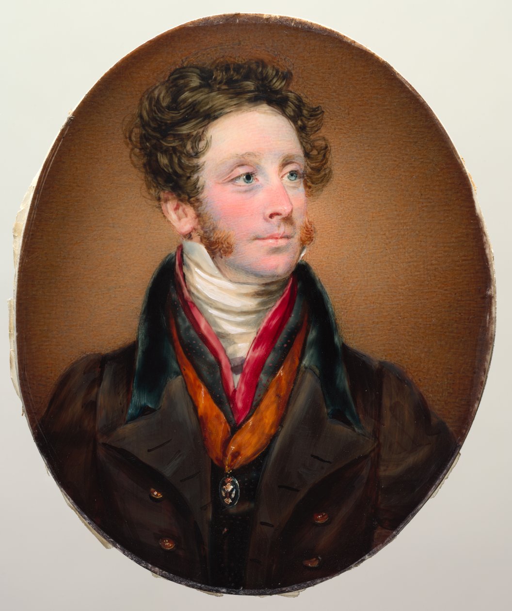 John Francis Miller Erskinen, Earl of Marin ja Earl of Kellien muotokuva tekijältä Kenneth Macleay